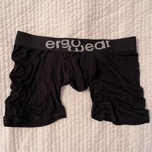 Mens ERGOWEAR 5” Black/Grey Boxer Brief - Size XL [38-40], Used